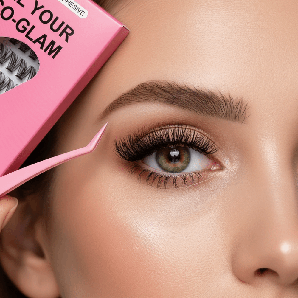 Eyelash Extension Double Lash - Natural Look DIY Lashes Extension Kit