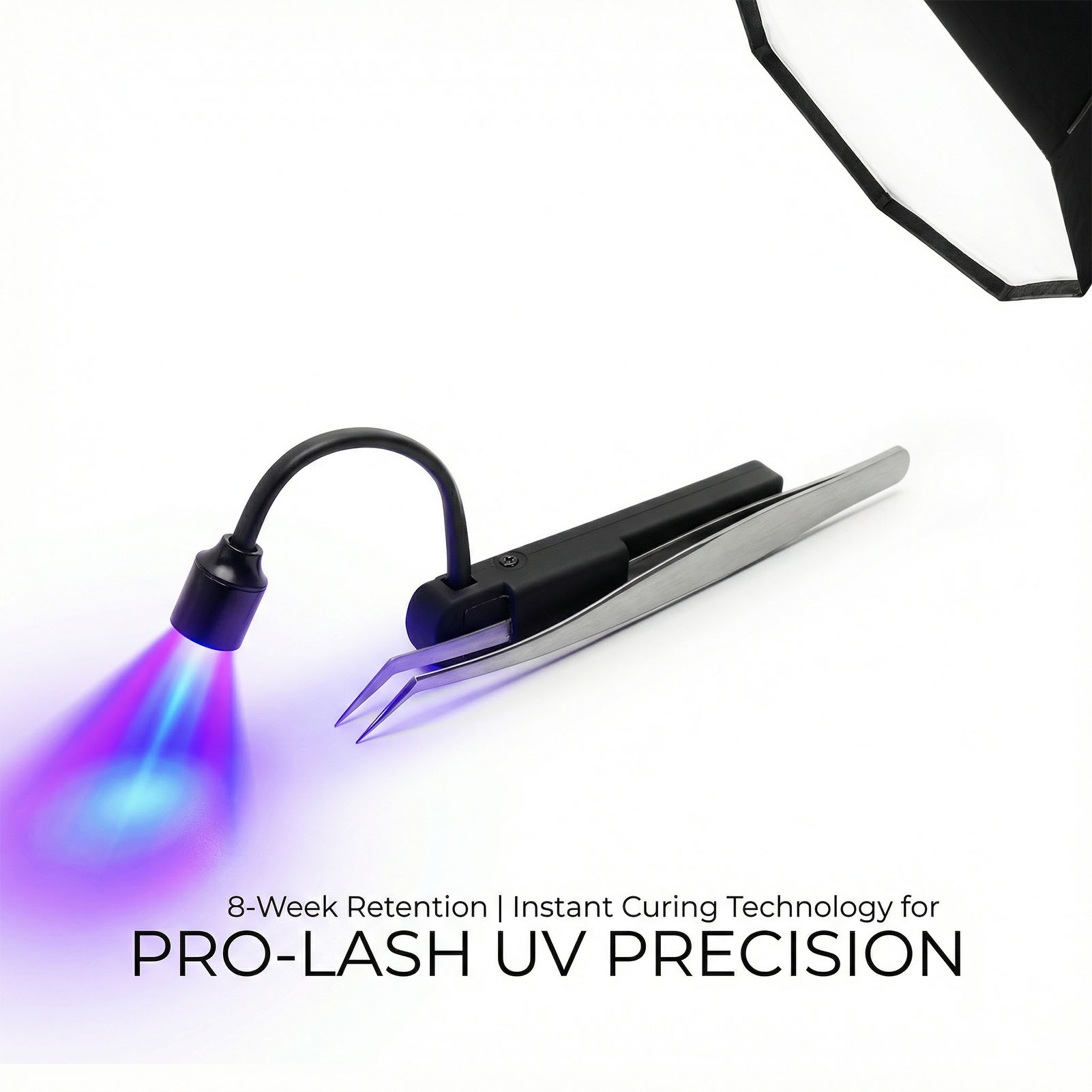 Lash Extension Tweezers - LED Lash Lamp 1W 395nm Fast