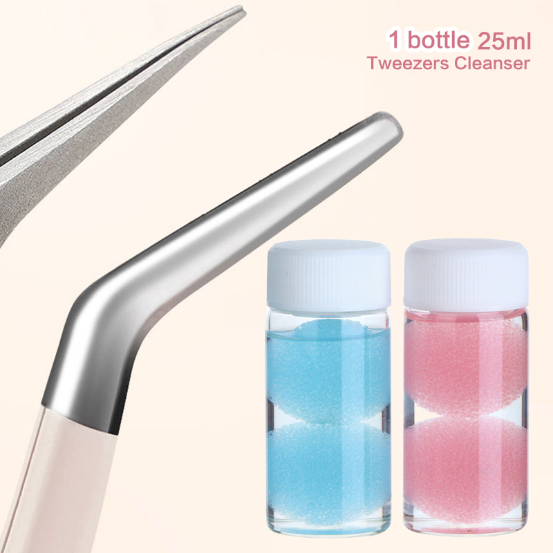 Eyelashes Tweezers Cleaner Las - Lash Extension Tweezers review and price