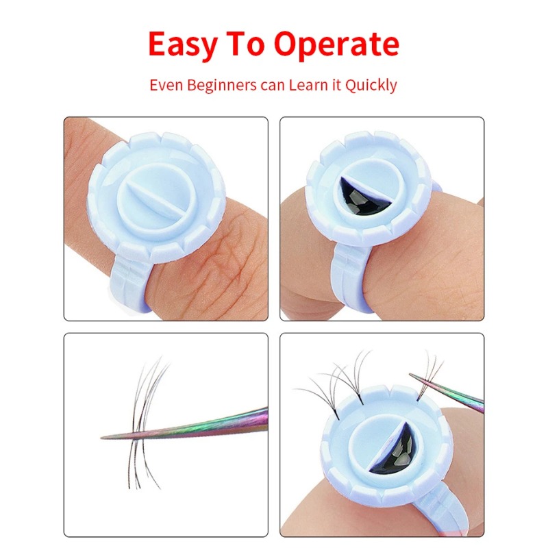 100 Pcs Disposable Eyelash Glu - Eyelash Extension Repair review and price