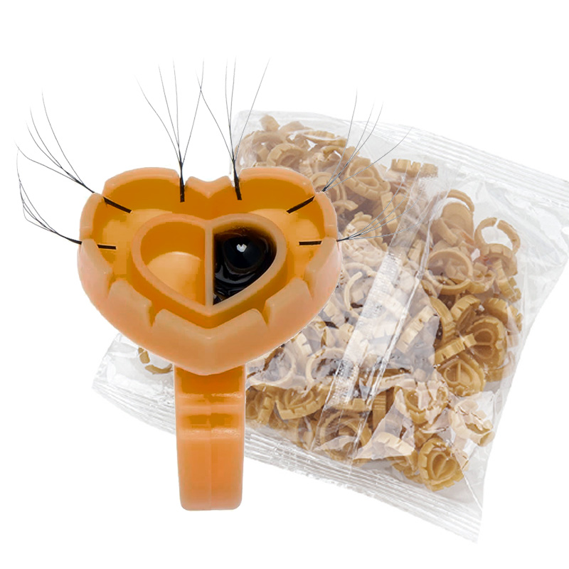 500PCS Glue Rings for Lash Ext - Eyelash Extension Repair review and price