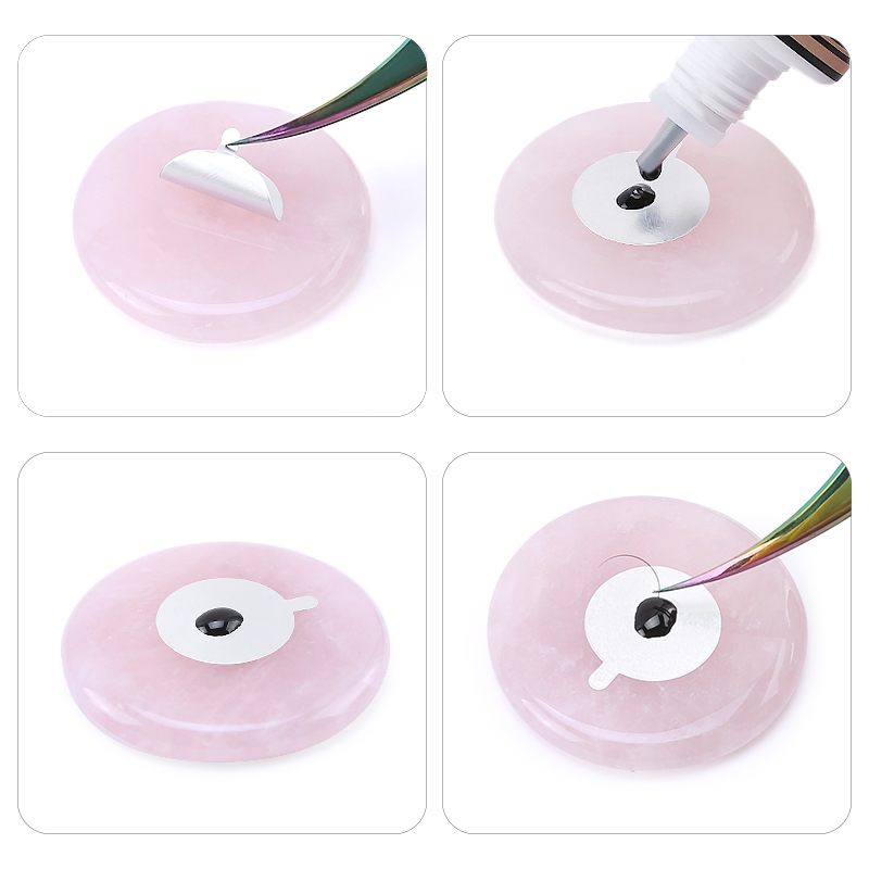 Glue Pallet Eyelashes Extensio - Eyelash Extension Double Lash review and price